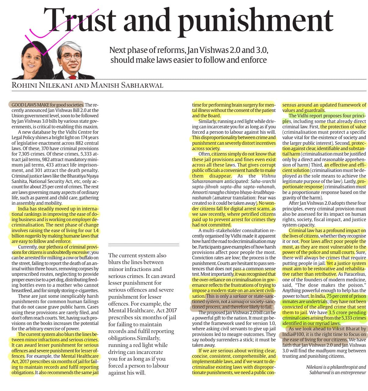 Trust and Punishment